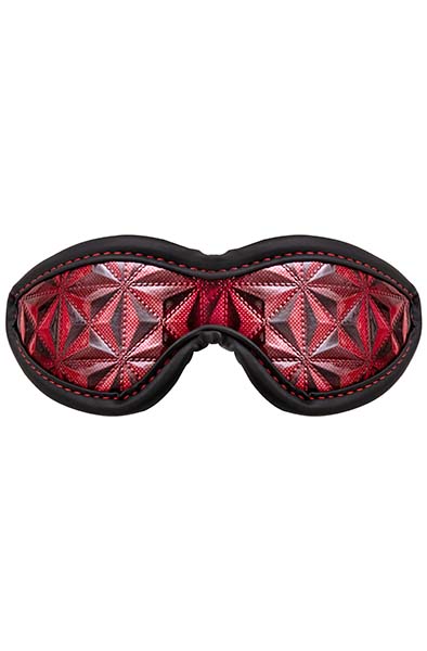 Diabolique Dark Eye Mask Red Ögonbindel
