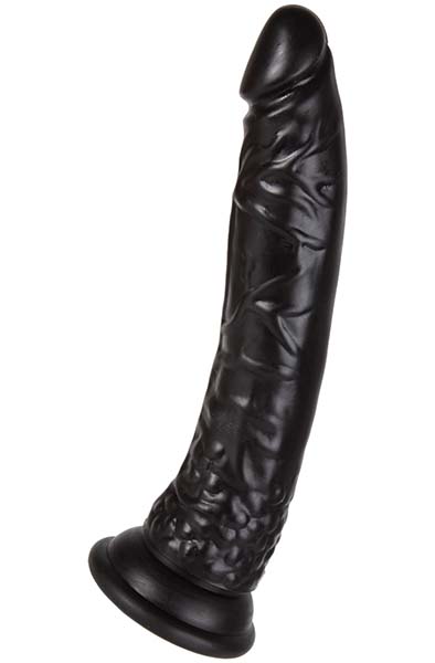 Viking Cock Black 20 cm Realistisk dildo
