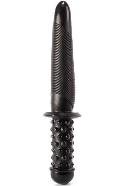 X-Men Sword Butt Plug Black 35 cm Dildo kahvalla