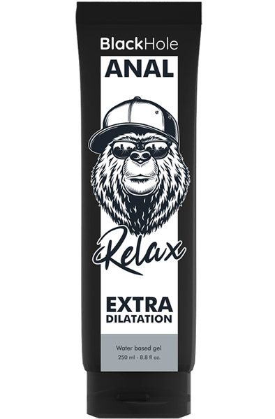 Black Hole Relax Dilatation Water Based Gel 250 ml Analglidmedel
