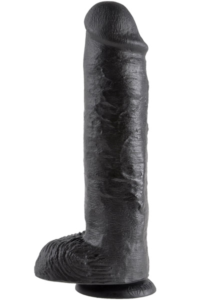 Pipedream King Cock With Balls Black 28 cm XL dildo