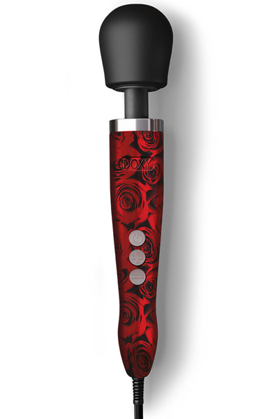 Doxy Die Cast Wand Massager Rose Pattern Magicwand / Massagewand