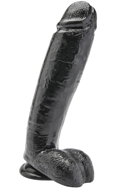 ToyJoy Get Real Cock With Balls Black 25,5 cm XL dildo