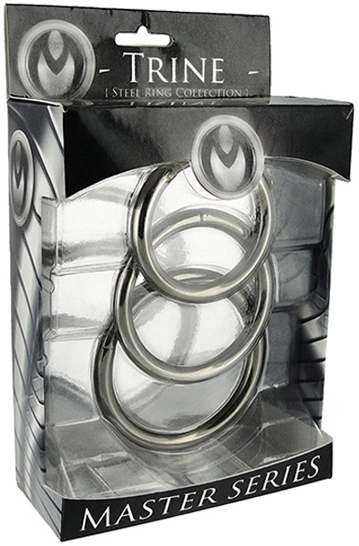 Trine Steel Ring Collection Penisringar paket