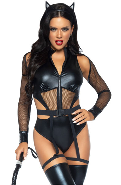 Leg Avenue Criminal Kitty S Rollspel & Maskerad