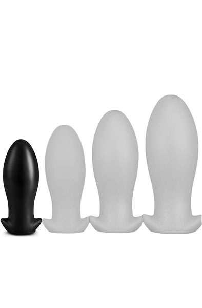 Eggplay Plug Drakar Egg Black Small Grövre analplugg