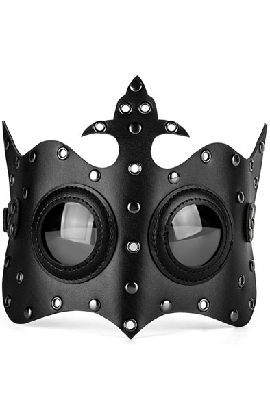 KinkHarness Royal Mask Black Mask