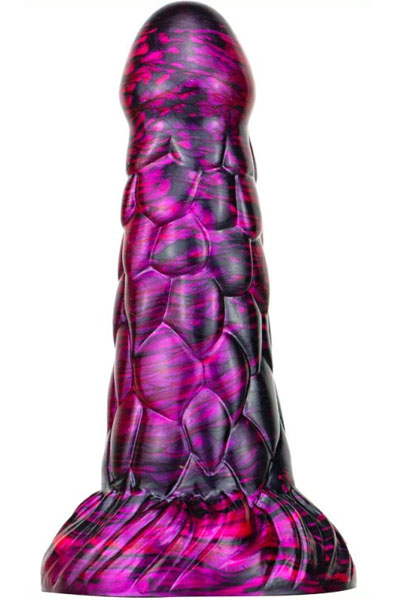 Metallic Fantasy Dildo Cyrix Purple/Black 18,5 cm Dragon dildo