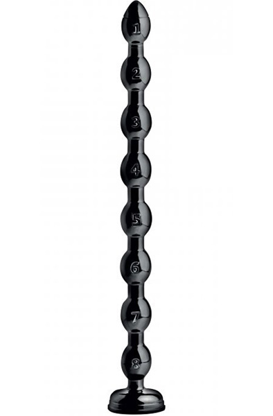 Hosed Beaded Anal Snake Anal Dildo 50 cm Extra lång analdildo