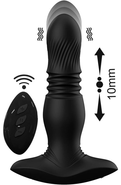 Zenn Anal Pleasure Thrusting Vibrator Prostatastimulator