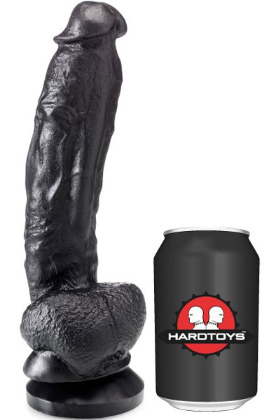 HardToys Thierry Dildo Black 24,5 cm Analdildo