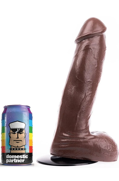 Domestic Partner Wilhelm Dildo Brown XL 28,5cm XL dildo