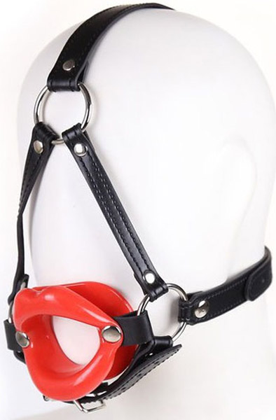 Baillon SM Lips & Harness Gag