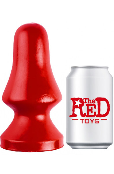 The Red Toys Astro Anal Plug Red 17 cm XL Buttplug