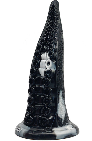 Korong Monster Dildo Black/White 23 cm Monster dildo