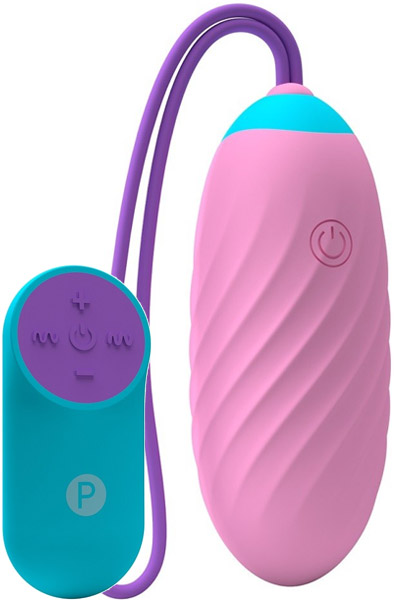Egy Pink Vibrating Egg With Remote Control Vibrerande ägg