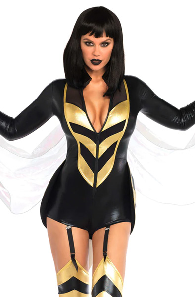 Leg Avenue Hornet Wasp Honey M Rollspel & Maskerad