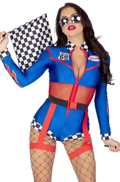 Leg Avenue Cherry Bomb Racer S Rollspel & Maskerad