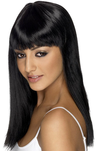 Glamourama Wig Black Peruk
