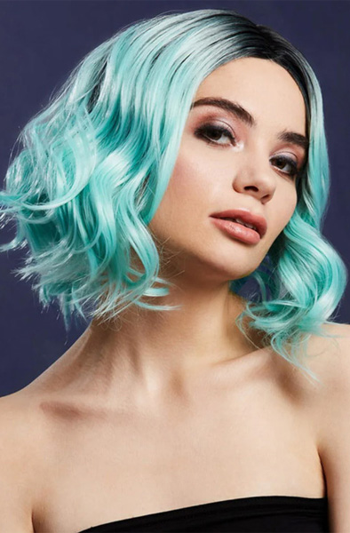 Fever Kourtney Wig Two Toned Blend Peppermint Peruk