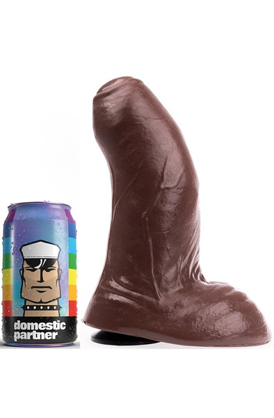 Domestic Partner Frederick Dildo Brown L 24cm XL dildo