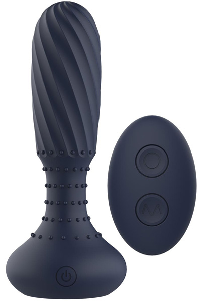 Startroopers Titan Vibrating Anal Vibe With Remote Analplugg med vibrator