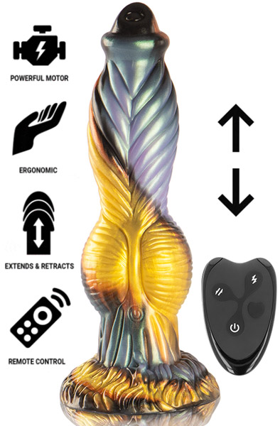 The Resurgence Of Pleasure Dildo Remote 26,5 cm Monster dildo
