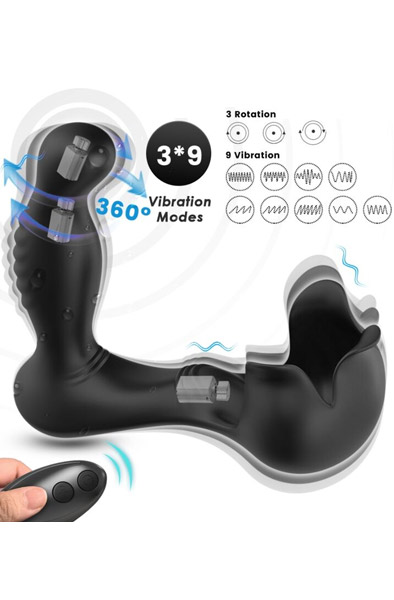 Vibrator Anal & Stimulator With Remote Prostatastimulator