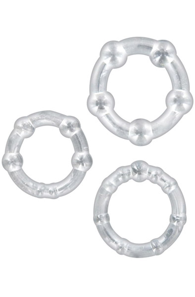 A.K.A Mr. Rock Hard 3 x C-Rings Penisringar paket