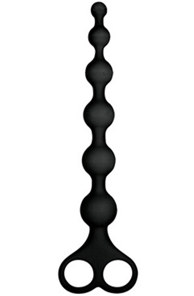 Arse Beads Silicone Black 26 cm Analkulor