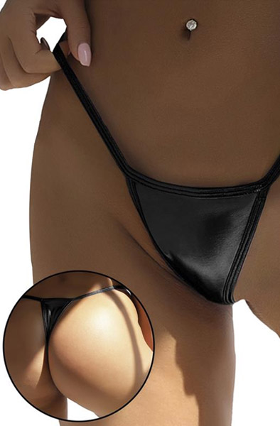 Daphne Classic Thong Black L/XL string