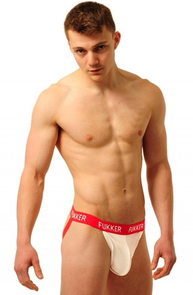 M&K Fukker Jock Red L Jockstrap