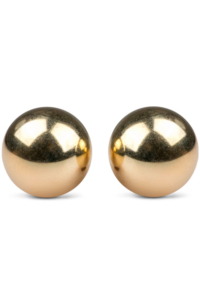 Gold Ben Wa Balls 22mm Knipkulor & Geishakulor