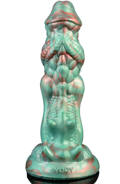 Cerberus Climax Dildo Green 20,4 cm Dragon dildo