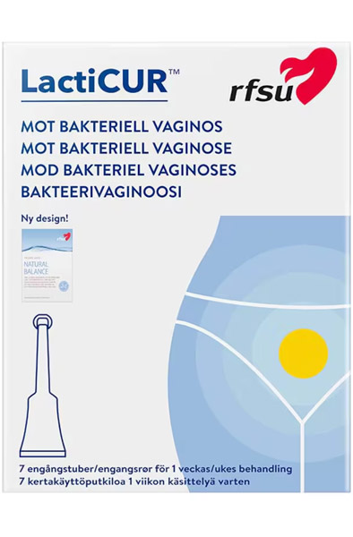 RFSU LactiCUR 7 st Intimvård