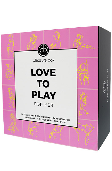 Love to Play Pleasure Box for Her Paketerbjudande