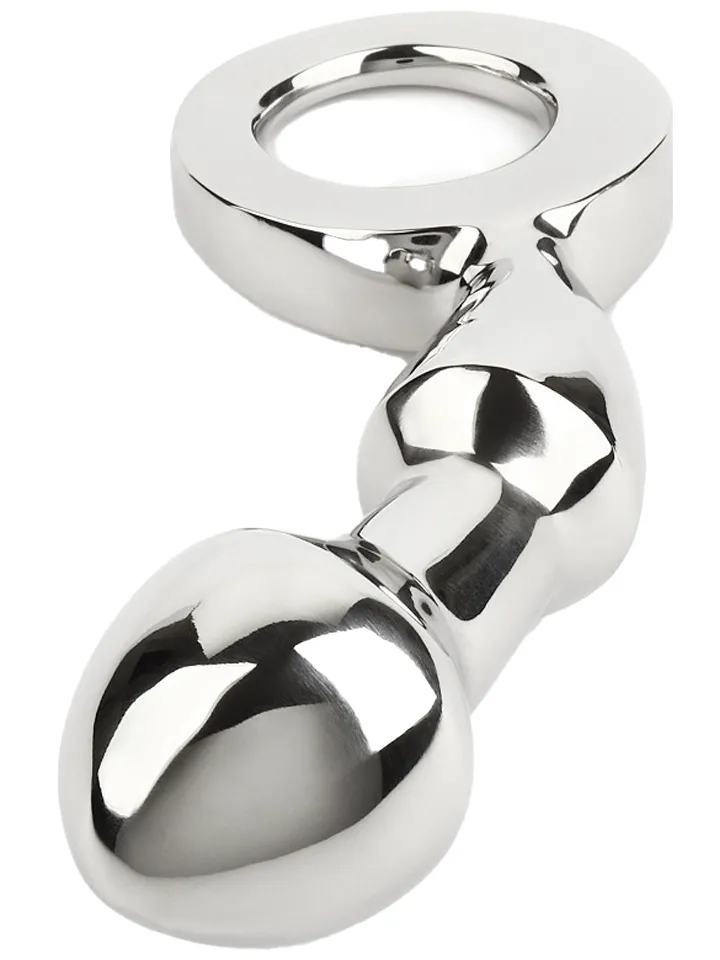 Mr Steel Drang Fun Plug Analplugg med dragring