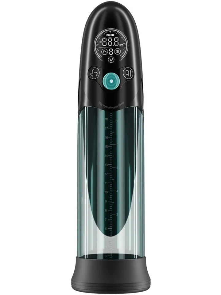 BathFun Pro Dual-Use Water & Air Massager Automatisk penispump
