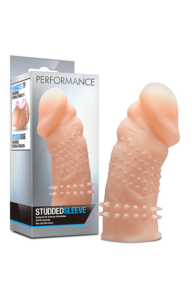 Blueline PERFORMANCE STUDDED SLEEVE Dildo