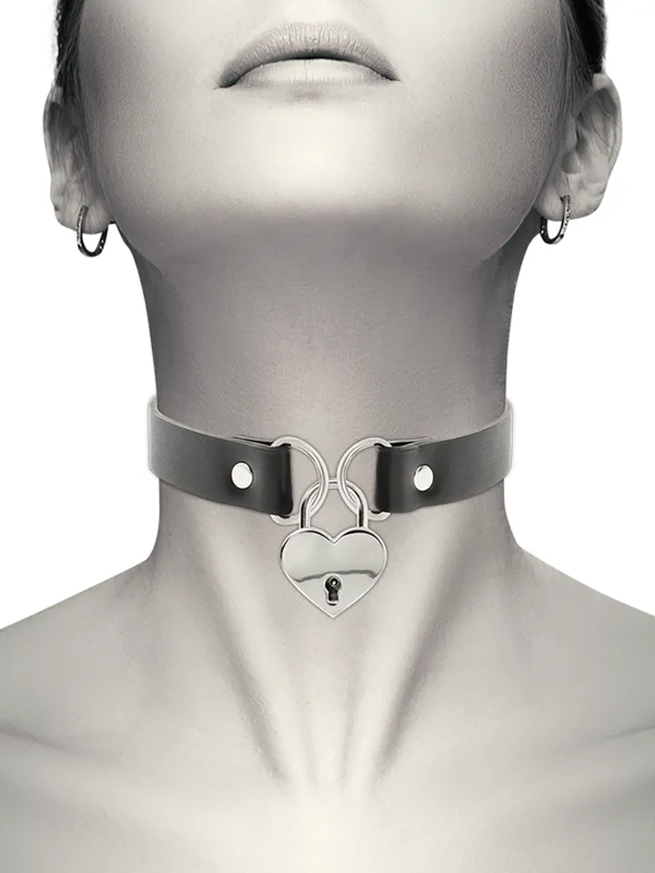 Coquette Choker Keys Heart Choker