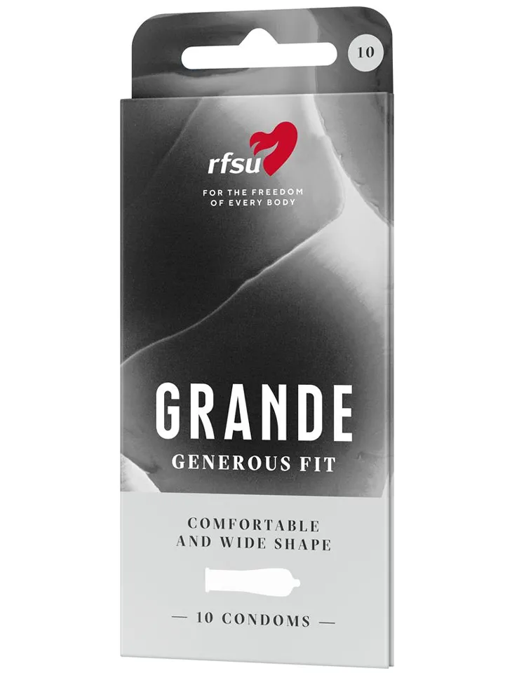 RFSU Grande Kondomer 10-pack Stora kondomer
