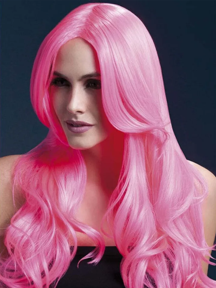 Fever Khloe Wig Neon Pink Peruk