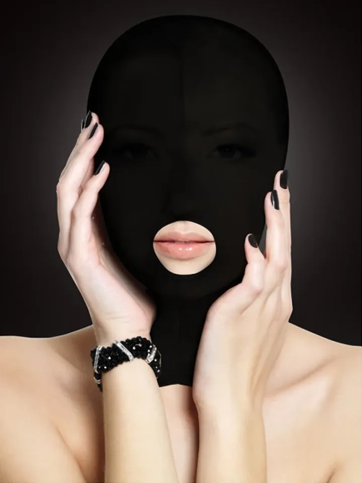 Shots Submission Mask Black BDSM mask