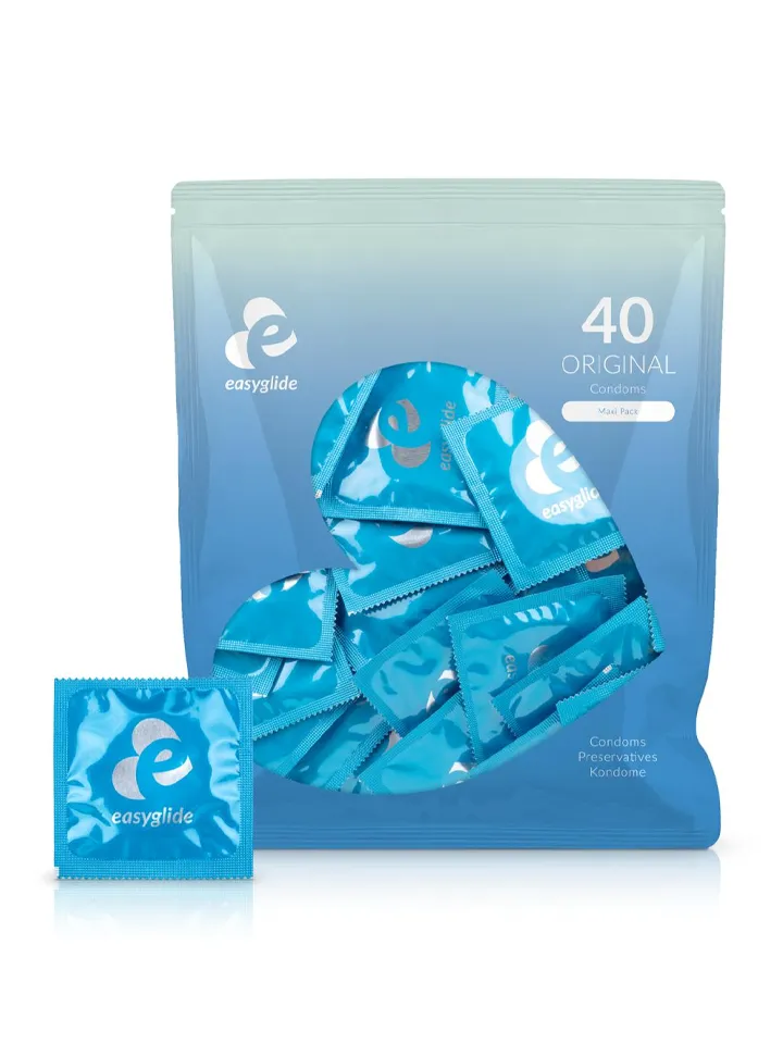 EasyGlide Original Condoms 40-pack Kondomer