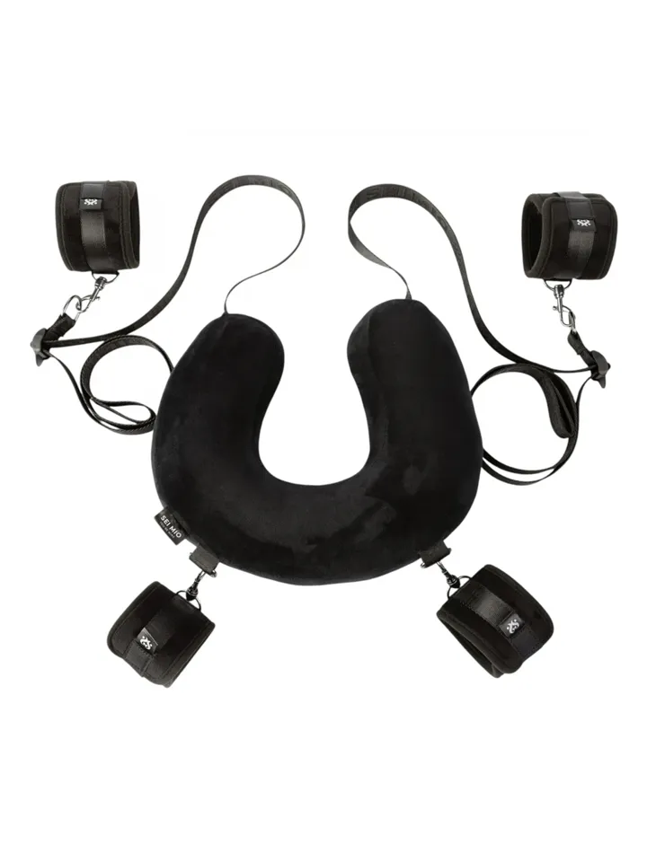 Sei Mio Deluxe Sex Position Restraint System Hand och fotbojor