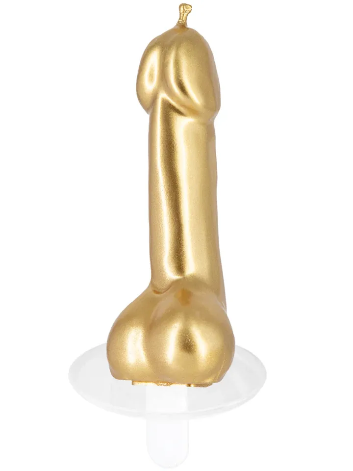 Penis Candle Gold 9,8 cm Ljus