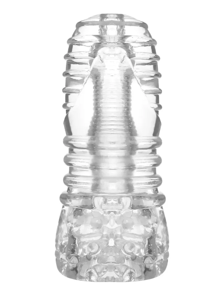 Ice Girl Clear Conical Masturbator Stroker