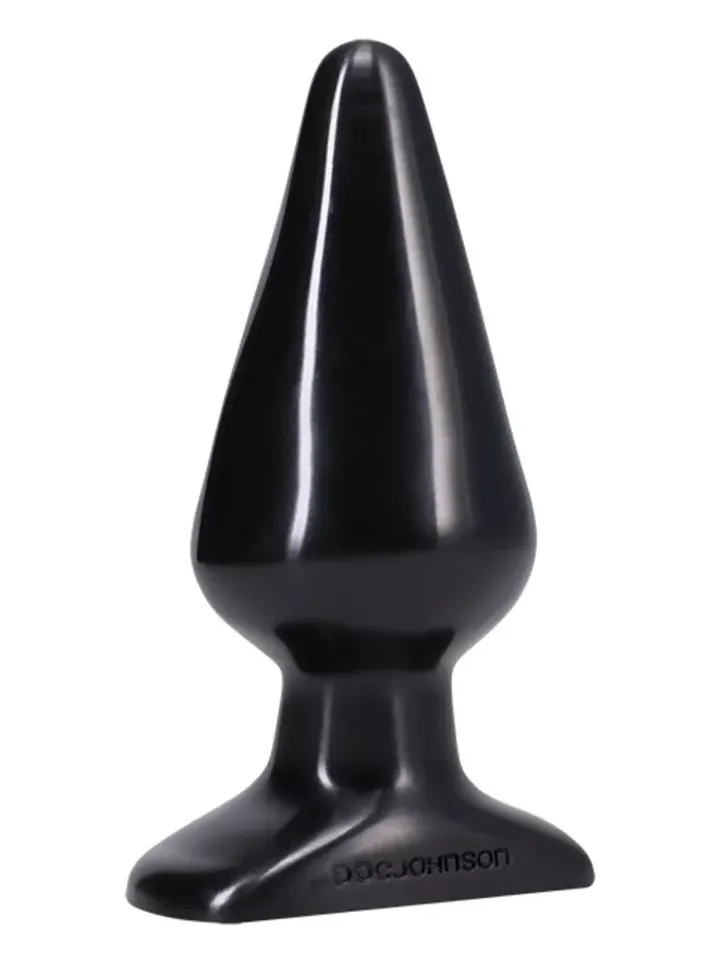 Doc Johnson Butt Plug Large Black Analplugg