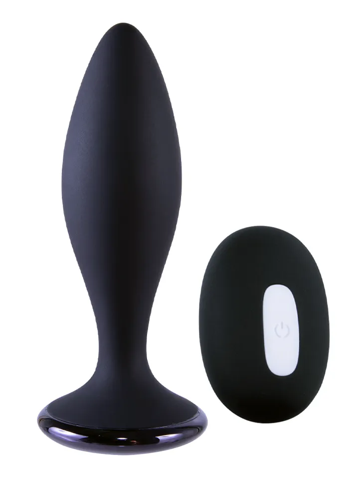 Clogge Vibrating Silicone Butt Plug Analplugg med vibrator