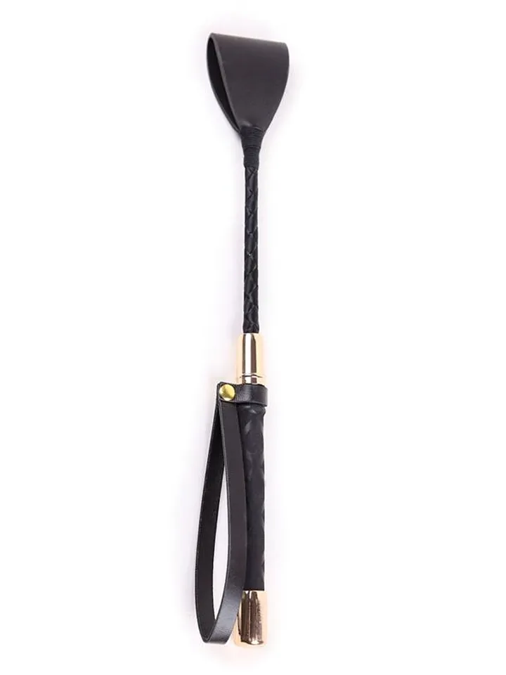 Gold Metal Crop 30 cm Piska